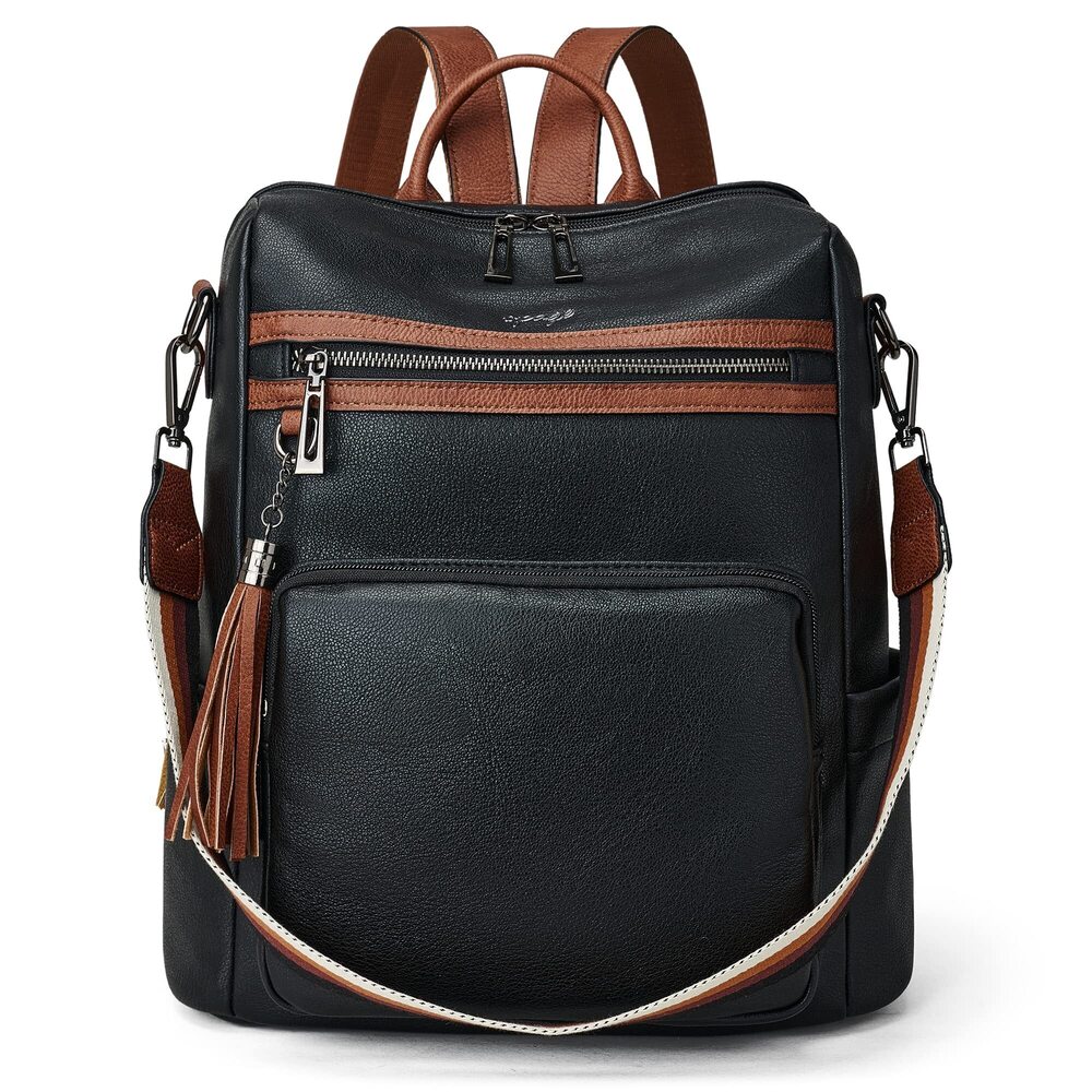 5142 Leather Backpack Purse Fashion Tassel Shoulder Bags Designer Large